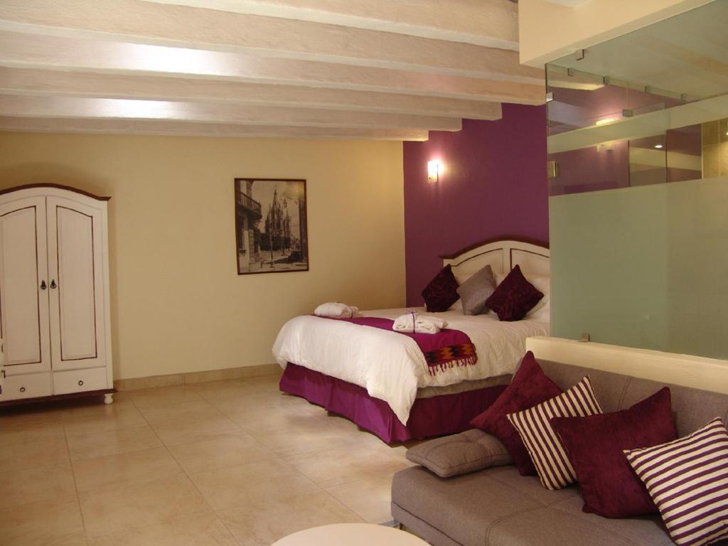 Casa Del Tio Hotel Boutique Сан-Міґель-де-Альєнде Номер фото A room at the hotel